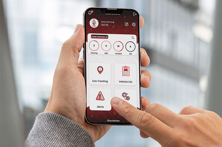 GPS Fleet monitoring app